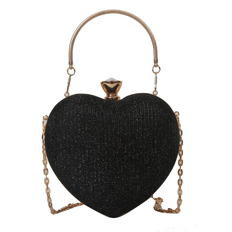 Naia - Herz-Abendtasche