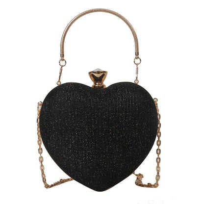 Naia - Herz-Abendtasche