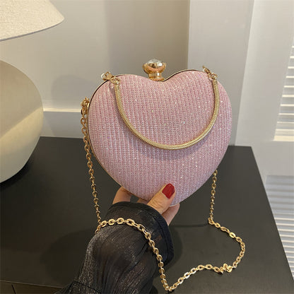 Naia - Herz-Abendtasche