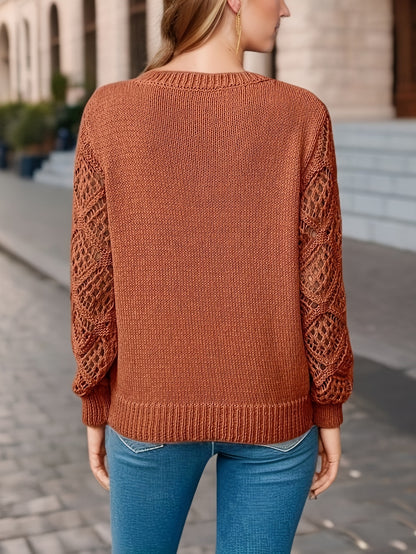 Lockerer Strickpullover