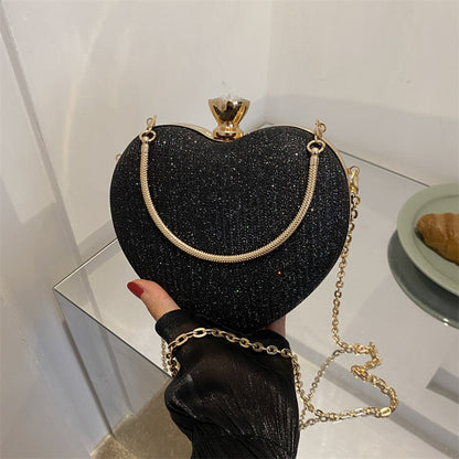 Naia - Herz-Abendtasche